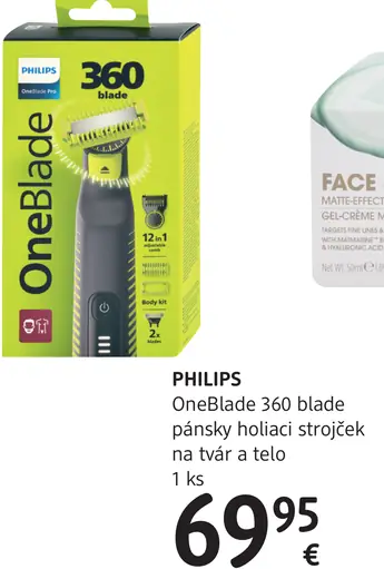 OneBlade 360 blade pánsky holiaci strojček