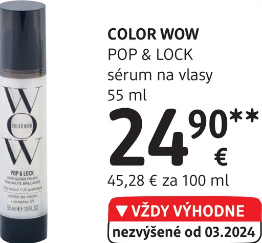 POP & LOCK sérum na vlasy