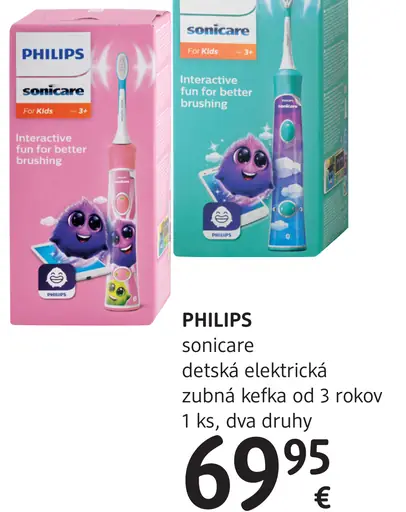 sonicare detská elektrická zubná kefka