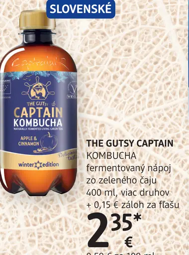 THE GUTSY CAPTAIN KOMBUCHA