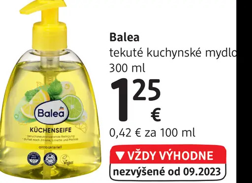 Balea tekuté kuchynské mydlo