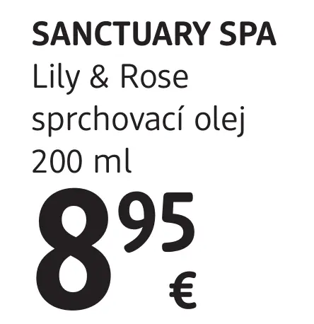 Lily & Rose sprchovací olej