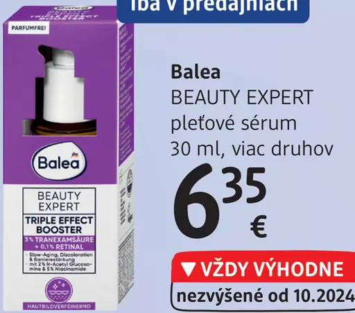 Balea BEAUTY EXPERT pleťový booster