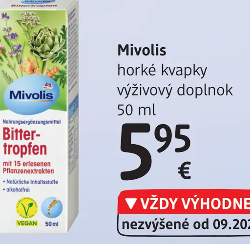 Mivolis horúce kvapky