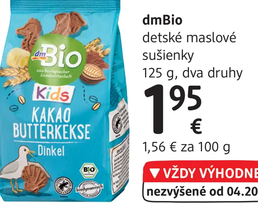 detské maslové sušienky