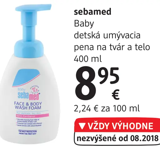 Baby Face & Body Wash Foam