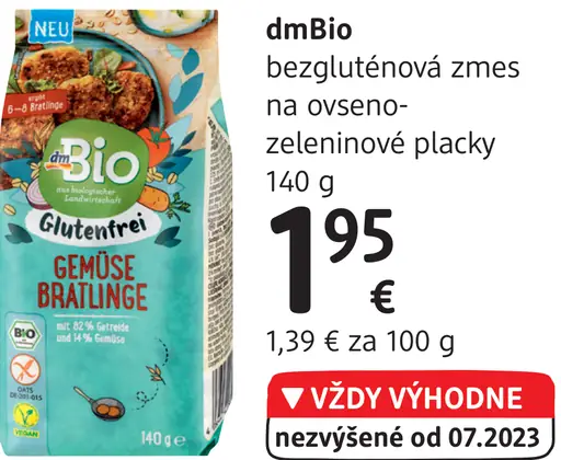 bezgluténová zmes na ovseno-zeleninové placky