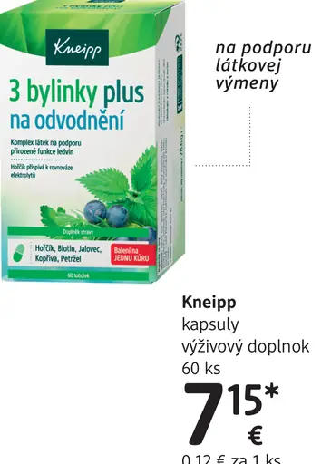 Kneipp kapsuly