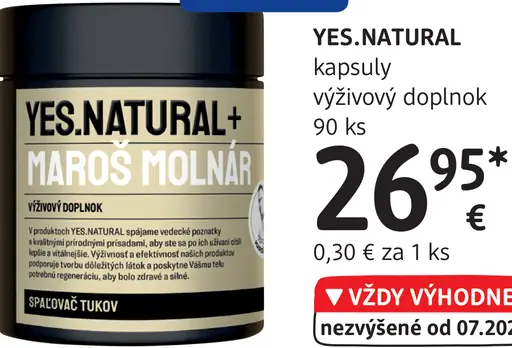 YES.NATURAL kapsuly