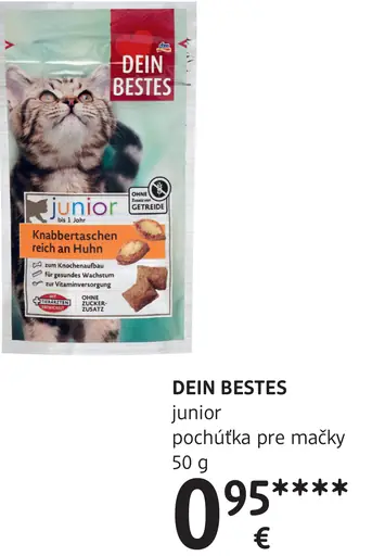 pochúťka pre mačky