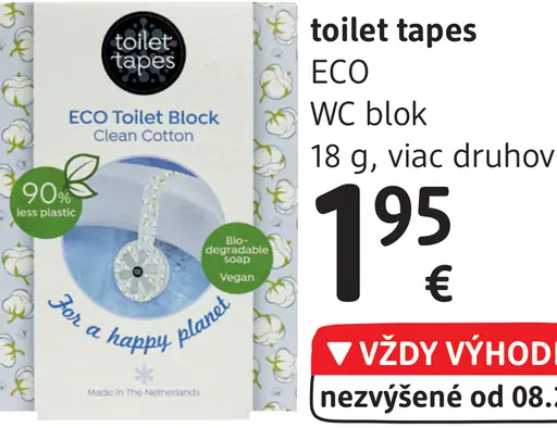 toilet tapes