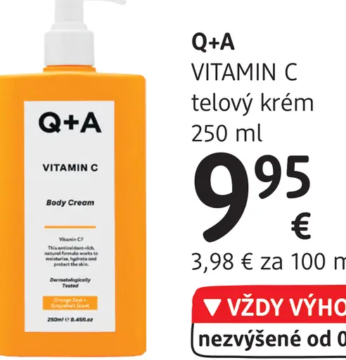 VITAMIN C telový krém