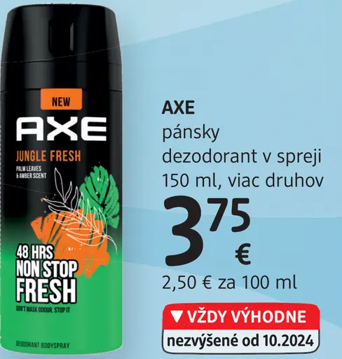 Axe pánsky dezodorant v spreji