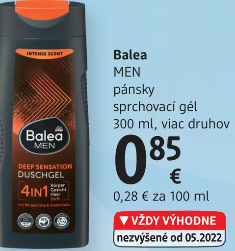 Balea MEN sprchovací gél