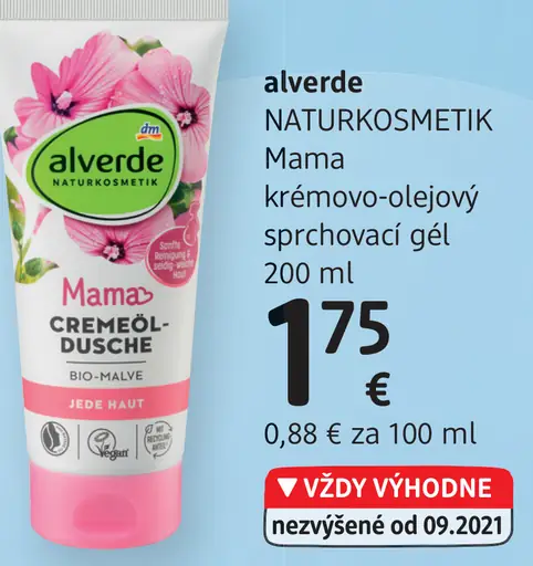 Mama krémovo-olejový sprchovací gél