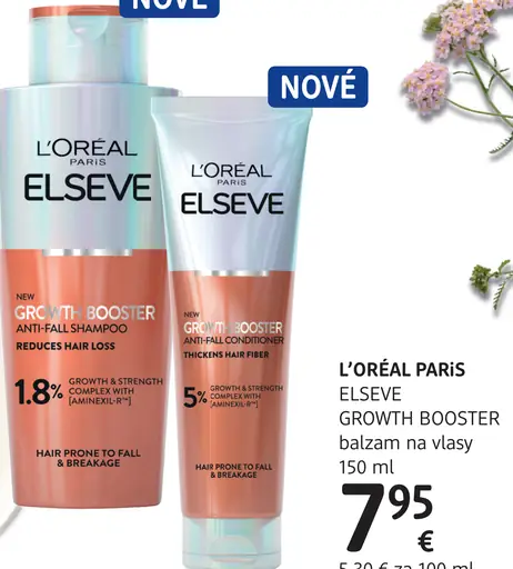 ELSEVE GROWTH BOOSTER balzam na vlasy