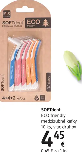 SOFTdent ECO friendly medzizubné kefky