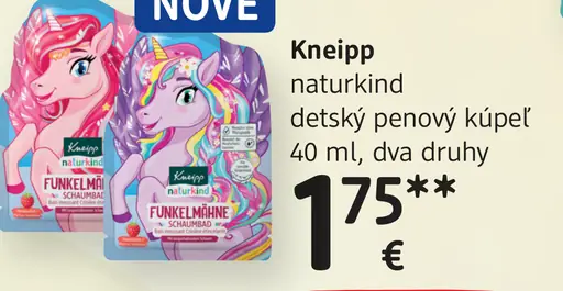 Kneipp naturkind detský penový kúpeľ