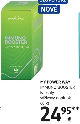 MY POWER WAY IMMUNO BOOSTER kapsuly