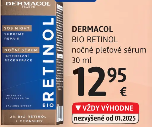 BIO RETINOL nočné pleťové sérum