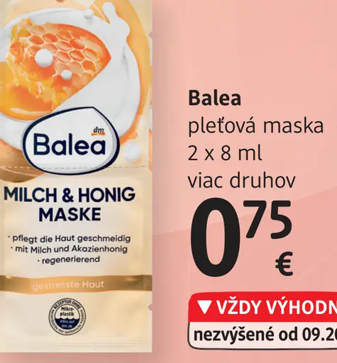 Balea pleťová maska