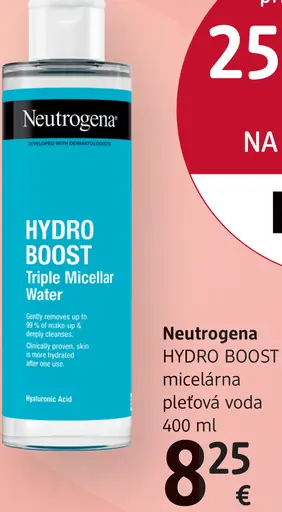 Neutrogena Hydro Boost micelárna pleťová voda