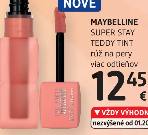 MAYBELLINE SUPER STAY TEDDY TINT