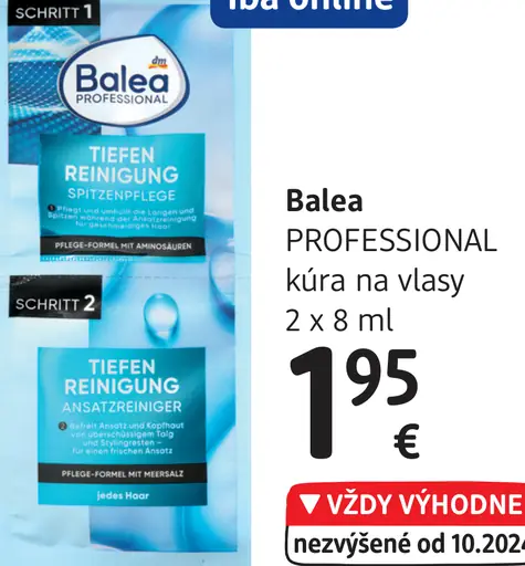 Balea Professional kúra na vlasy