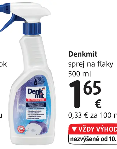 Denkmit sprej na fľaky