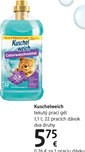 Kuschelweich tekutý prací gél