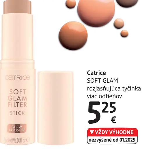 Catrice SOFT GLAM rozjasňujúca tyčinka