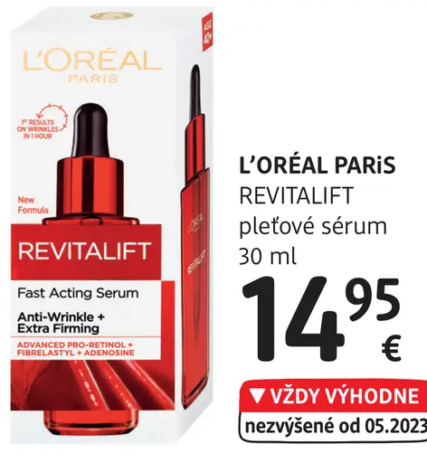 L'Oréal Paris Revitalift pleťové sérum