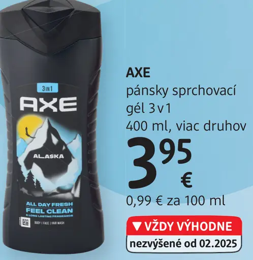 Axe Pánsky sprchovací gél