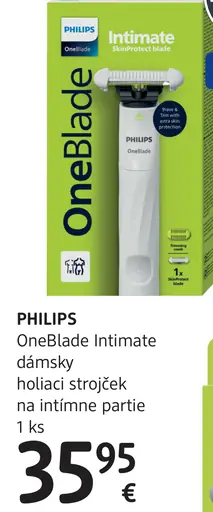 Philips OneBlade Intimate dámsky holiaci strojček
