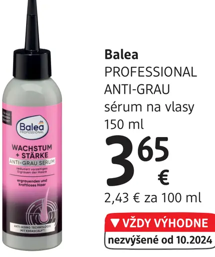 Balea Professional Anti-Grau sérum na vlasy