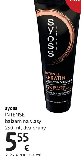 Syoss Intense balzam na vlasy