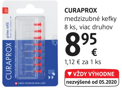 Curaprox medzizubné kefky