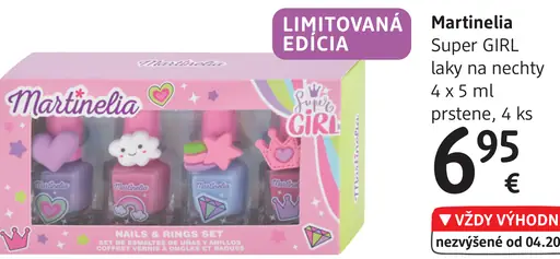 Martinelia Super Girl laky na nechty