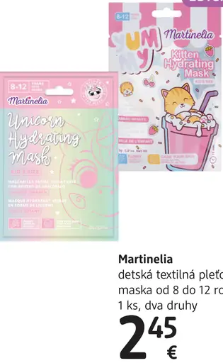 Martinelia detská textilná pleťová maska