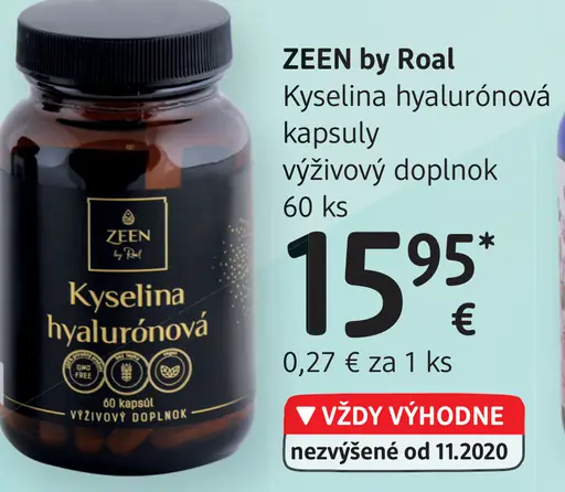 ZEEN by Roal Kyselina hyalurónová kapsuly výživový doplnok