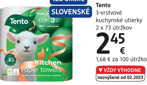 Tento kuchynské utierky