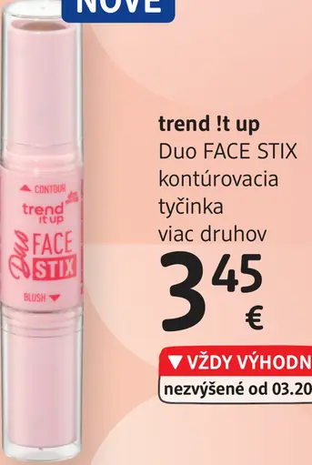 Trend It up Duo FACE STIX kontúrovacia tyčinka