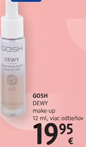 Gosh Dewy make-up
