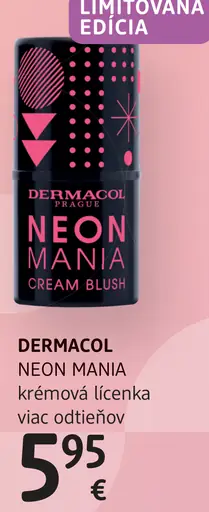 Dermacol Neon Mania krémová lícenka