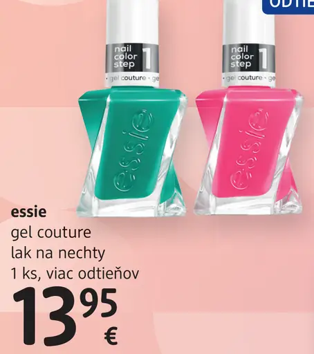 Essie gel couture lak na nechty