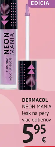 Dermacol Neon Mania lesk na pery