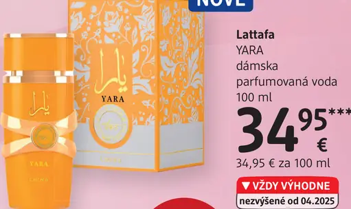 Lattafa YARA dámska parfumovaná voda