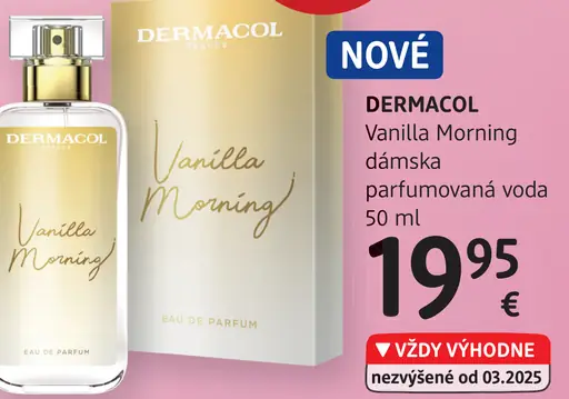 DERMACOL Vanilla Morning dámska parfumovaná voda