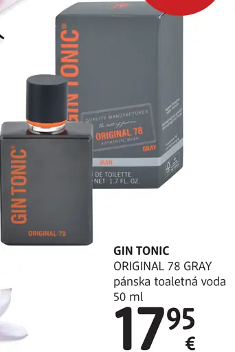 Gin Tonic Original 78 pánska toaletná voda