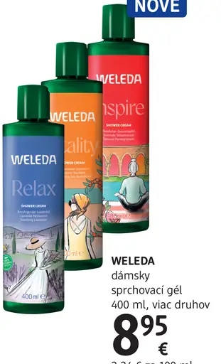 Weleda dámsky sprchovací gél